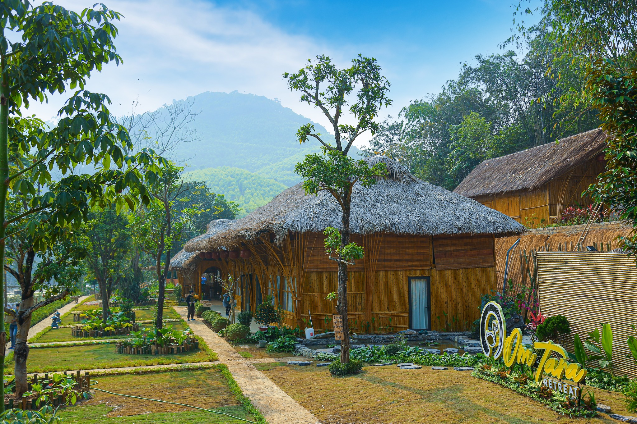 OMTARA RETREAT - QUAD BAMBOO BUNGALOW